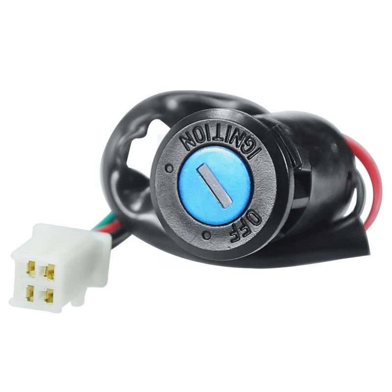HOOUP Ignition Starter On Off Switch Key for 50cc 70cc 90cc 110cc 125cc TaoTao Coolster Sunl Baja Roketa Apollo Kymco Chinese ATV Dirt Pit Bike Quad Go Kart Moped Scooter Mini Bike Hawk 110 4 Wheeler - Image 5